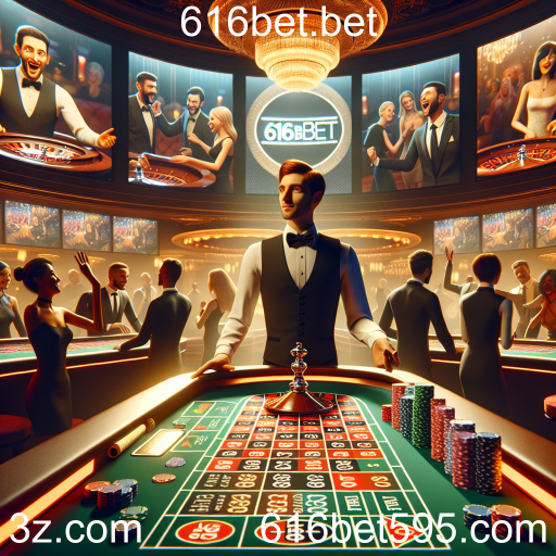 Experiência Imersiva no Live Casino do 616bet.bet